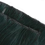 Szintetikus csatolható hajhosszabbítás fekete