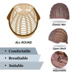 Hosszú fehér szintetikus paróka