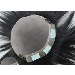 Férfi valódi haj toupee